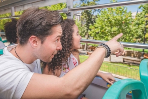 Santiago: Hop-on Hop-off Bus Day Ticket with Audioguide