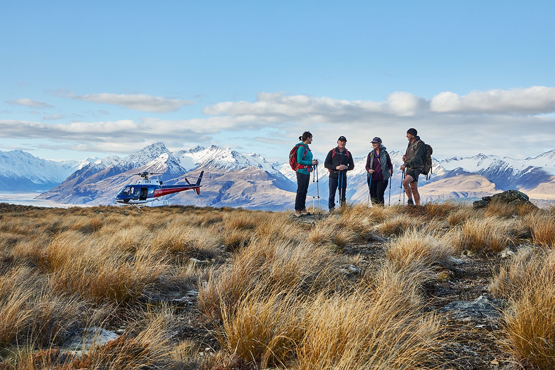 Glentanner High Country Heli Hike