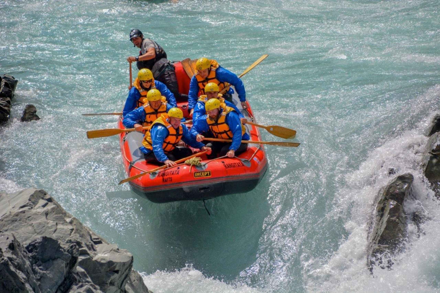 Peel Forest: excursión de rafting en aguas bravas por el desfiladero de Rangitata