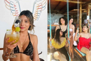 Barú: Solnedgang på stranden + bioluminescerende plankton