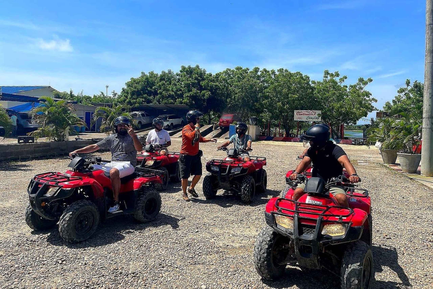 Cartagena: ATV-tour door Manzanillo del Mar en Tierra Bomba