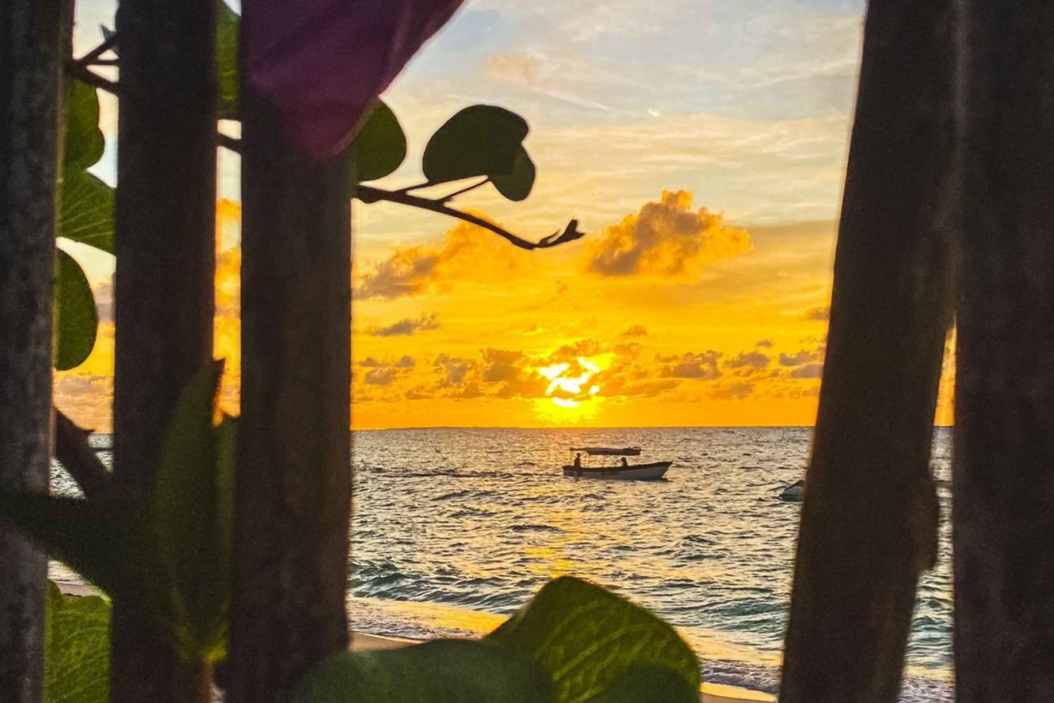Hele dagen på Isla baru playa blanca i Mambo Beach club