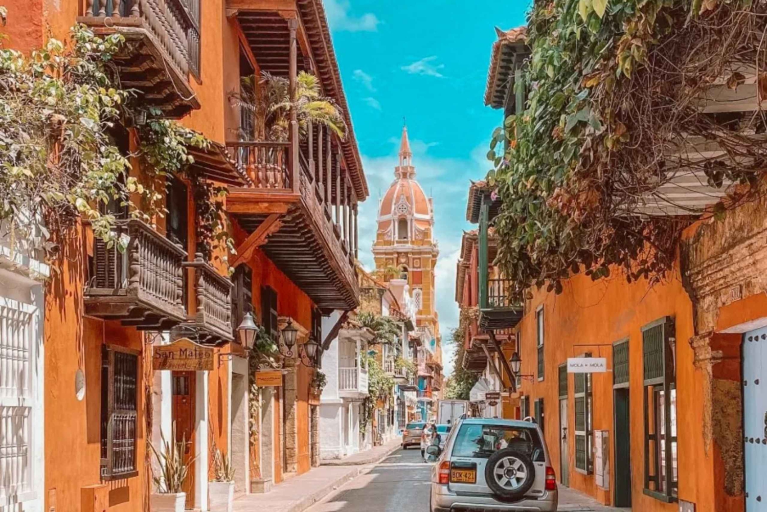 Cartagena: wycieczka po mieście – Plaza de Armas i Getsemani z jedzeniem