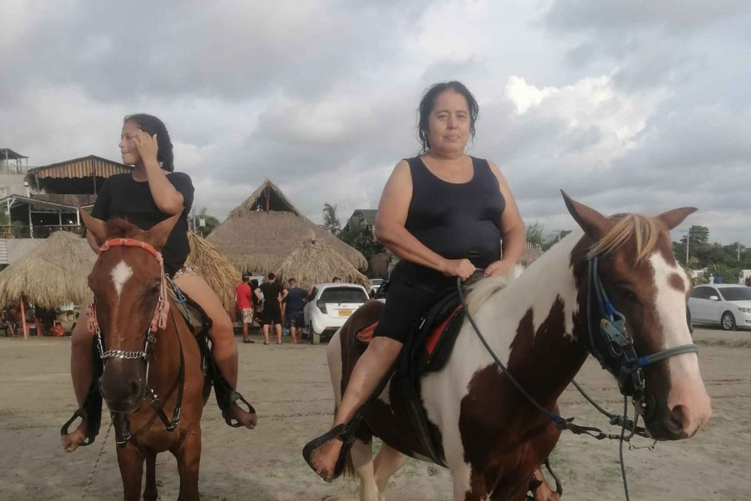 Cartagena: Ratsastus rannalla valokuvineen ja lounaineen