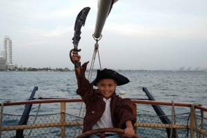 Cartagena, Colombia: Sunset Pirate Cruise with Open Bar
