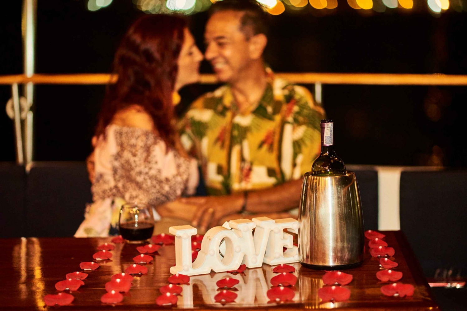 Cartagena: Crociera nella baia con cena e vino