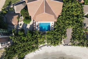 Cartagena: Dagsutflykt till Atolón Beach Club med lunch