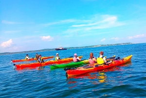 Cartagena: ochtendkajaktocht met snack en zwemmen