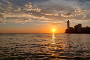 Картахена: VIP-тур по заливу на закате с открытым баром и клубом