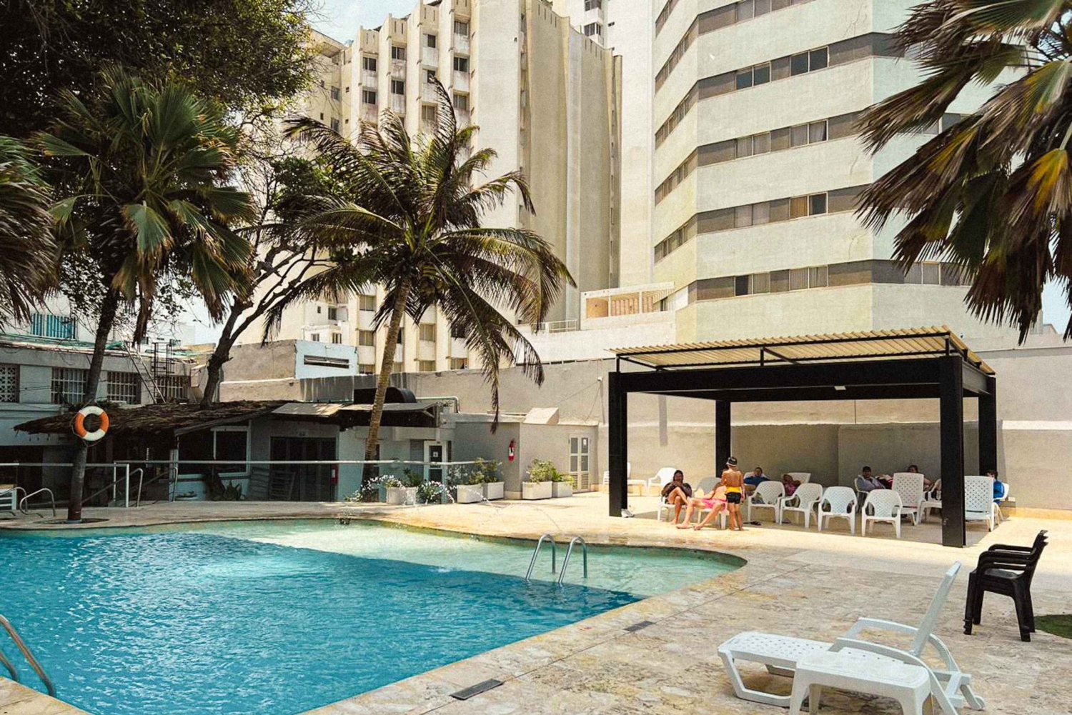 Cartagena: Pool-Tag im Hotel Playa Club direkt am Meer in Bocagrande