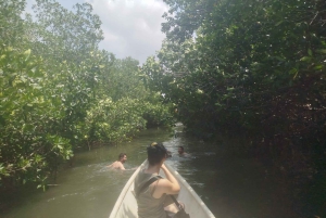 Cartagenassa: Purjehdus Cartagenan mangrovemetsissä: Purjehdus Cartagenan mangrovemetsissä