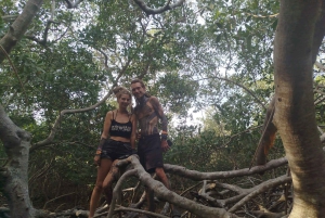 Cartagenassa: Purjehdus Cartagenan mangrovemetsissä: Purjehdus Cartagenan mangrovemetsissä