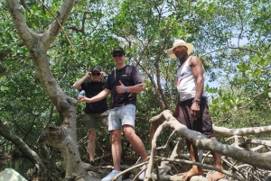 Cartagenassa: Purjehdus Cartagenan mangrovemetsissä: Purjehdus Cartagenan mangrovemetsissä