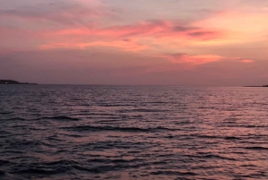 Cartagena: Solnedgang på båt i bukten med åpen bar og musikkshow!