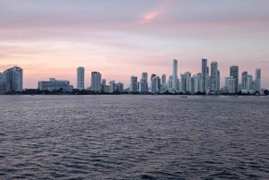 Картахена: VIP-тур по заливу на закате с открытым баром и клубом