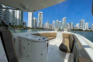 Картахена: VIP-тур по заливу на закате с открытым баром и клубом