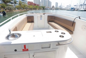 Картахена: VIP-тур по заливу на закате с открытым баром и клубом