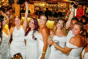 Cartagena: speedboottocht tijdens zonsondergang en kroegentocht na de afterparty