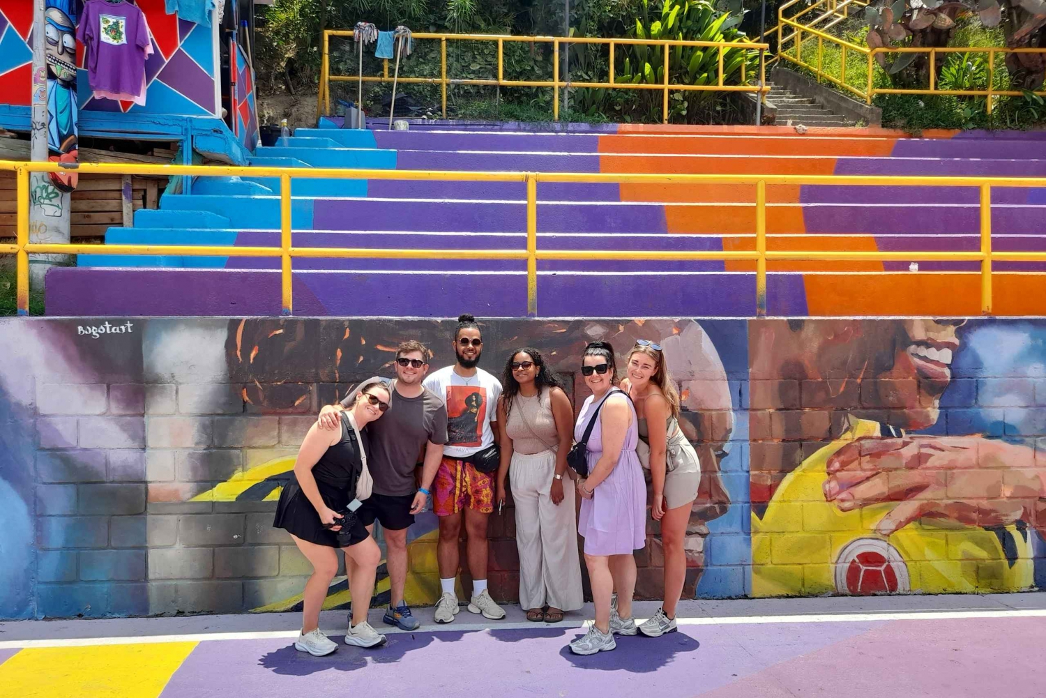 Comuna 13: Graffiti-tur og gademad/drikke med telesferic