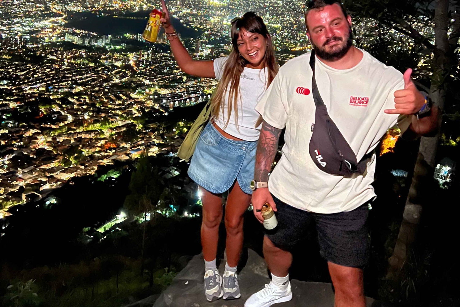 Utsiktspunktet Cristo el Picacho, Medellín ved dine føtter