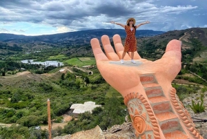 Z Bogoty: Wycieczka do Villa de Leyva, Ráquira, Casa Terracota i Pozos Azules