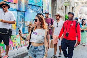 Getsemaní-distriktet om natten (med middag inkluderet)