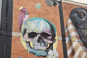 Graffiti ja identiteetti Bogotássa – opastettu kierros paikallisella välipalalla