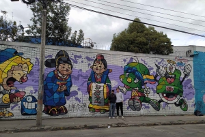 Graffiti ja identiteetti Bogotássa – opastettu kierros paikallisella välipalalla