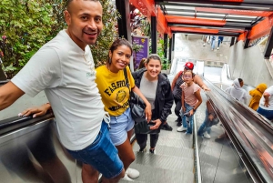 Medellin: Comuna 13 History & Graffiti Tour with Cable Car