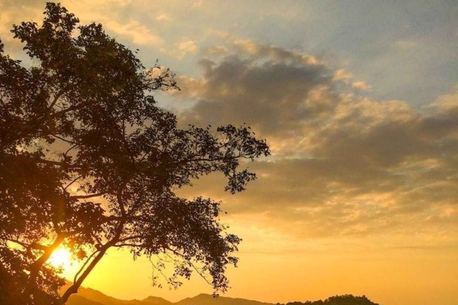 Minca: zonsondergang met kampvuur, inheemse cacaoceremonie en Wiwa-muziek