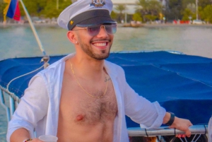 Partybåt i Cartagena-bukten med NightClub-billett