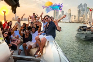 Partybåt i Cartagena-bukten med NightClub-billett