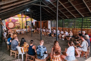 Corso di percussioni e danza a La Boquilla