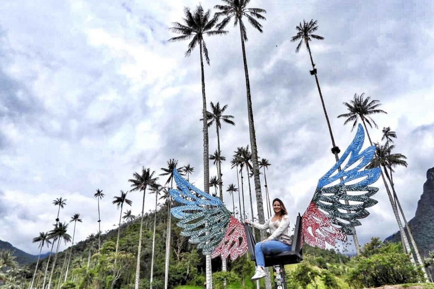 Salento/Pereira: Tour privato della Valle del Cocora e del Salento a piedi