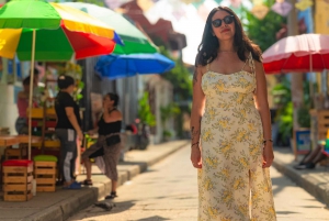 Fotosession in den Straßen von Cartagena