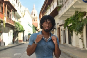 Fotosession in den Straßen von Cartagena