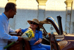 Ta en tur i en gammal bil med en fotosession i Cartagena de Indias