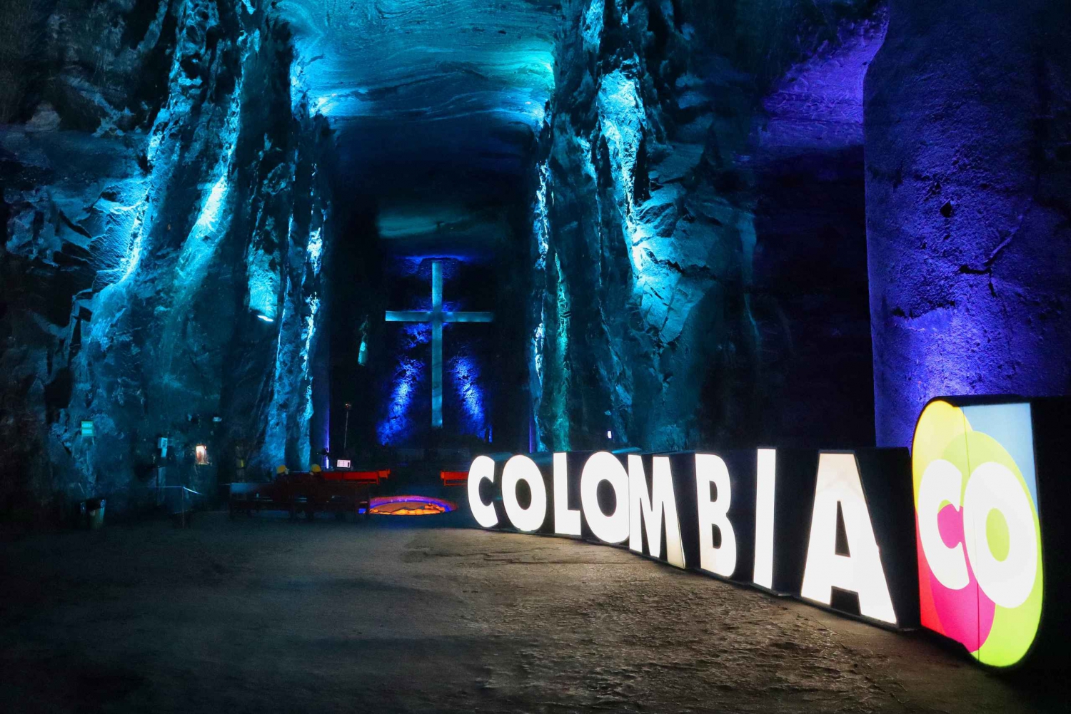 Mała grupa Zipaquira - solna katedra i miasto z odbiorem