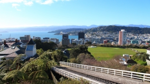Taking A Ride On The Wellington Cable Car
