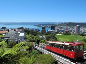 Taking A Ride On The Wellington Cable Car