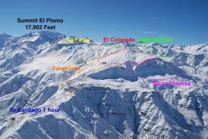 What you should know before skiing in Chile 'The Three Valleys'