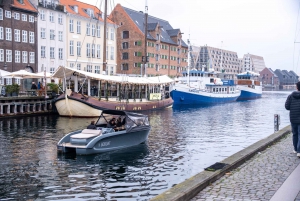 Copenhague : visite guidée des canaux en bateau électrique