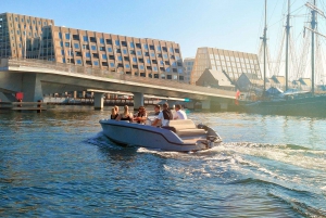 Copenhague : visite guidée des canaux en bateau électrique