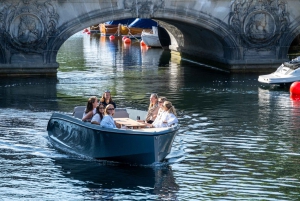 Copenhague : visite guidée des canaux en bateau électrique