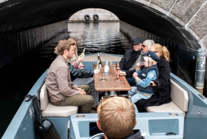 Copenhague : visite guidée des canaux en bateau électrique