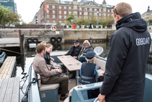 Copenhague : visite guidée des canaux en bateau électrique