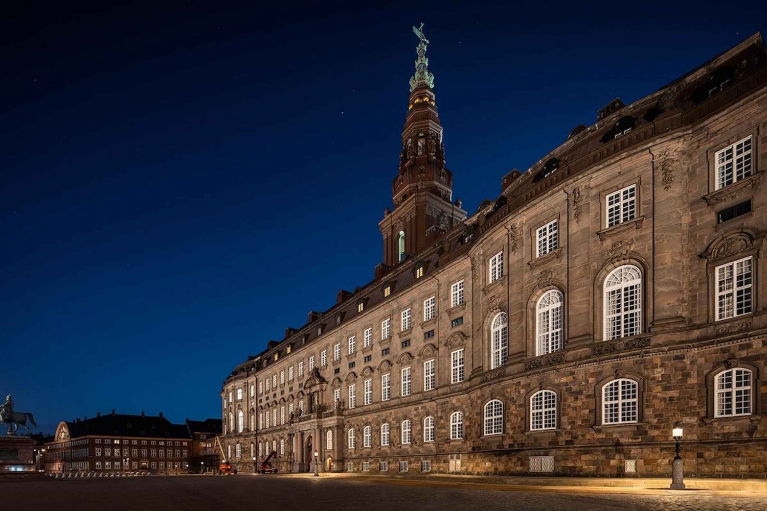 København: Tur til Rosenborg og Christiansborg Slot på spansk