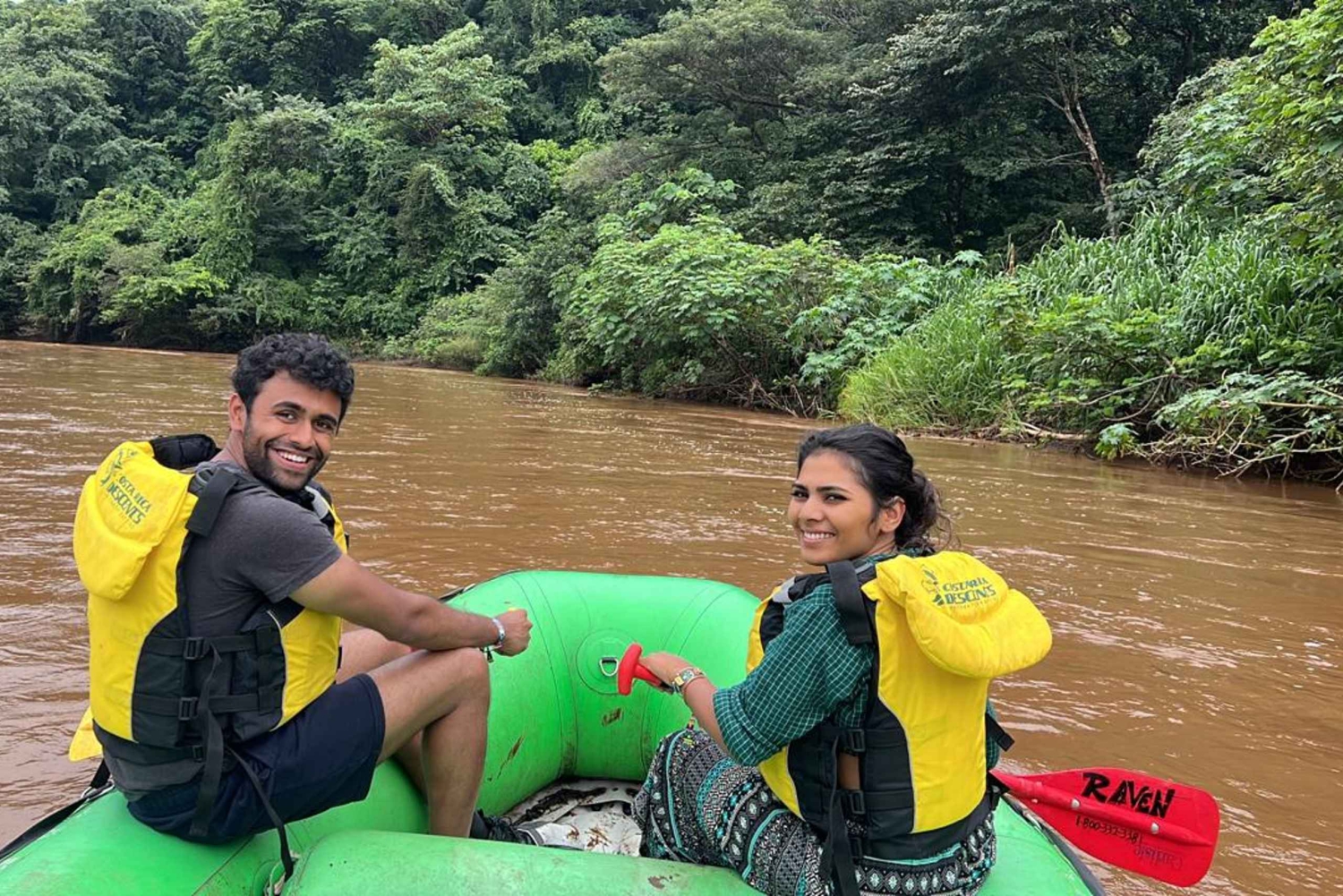 Nosara: River Wildlife Safari by Raft with Transfer & Snack