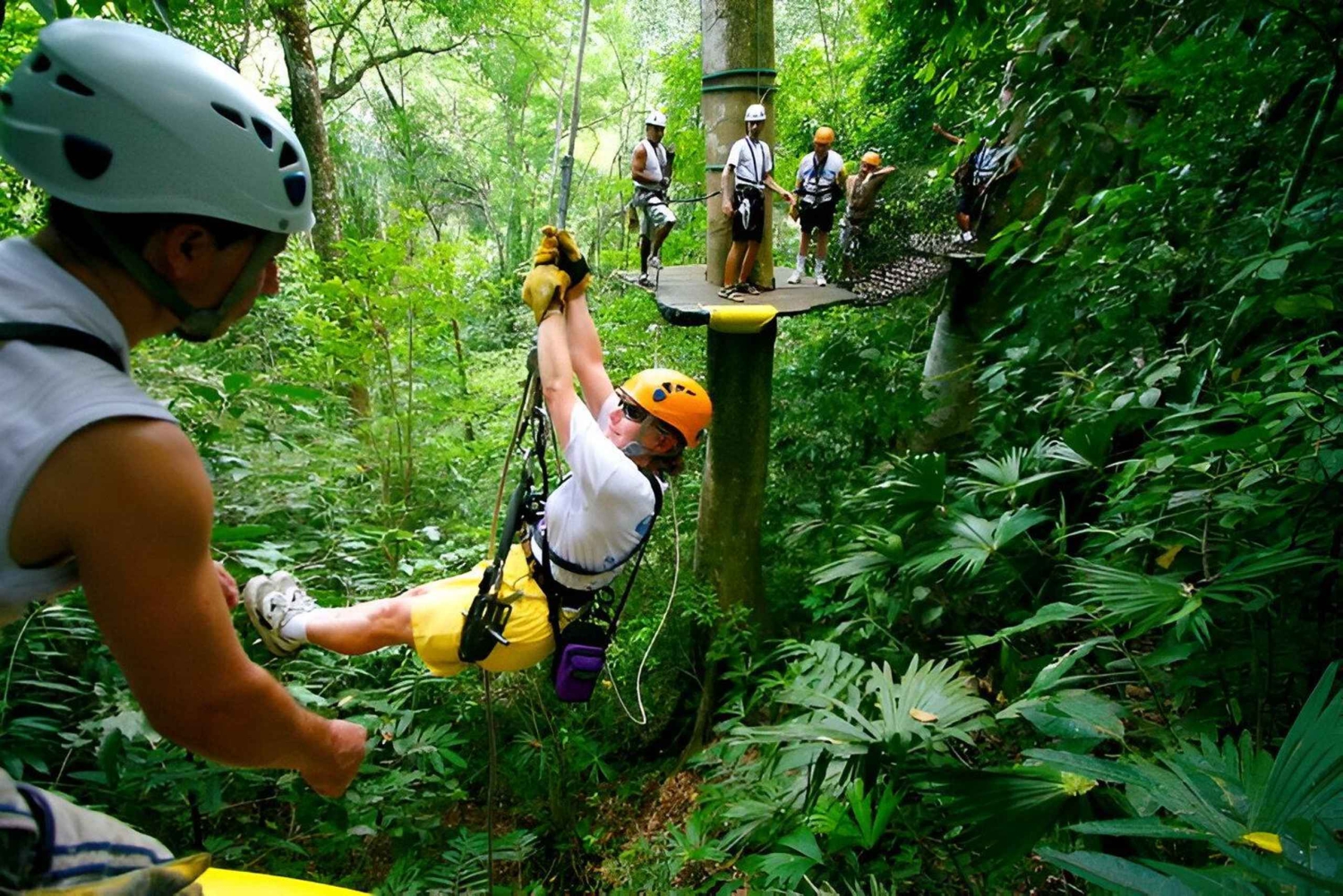 Puerto Limón: Tortuguero Canals & Zipline Adventure Tour