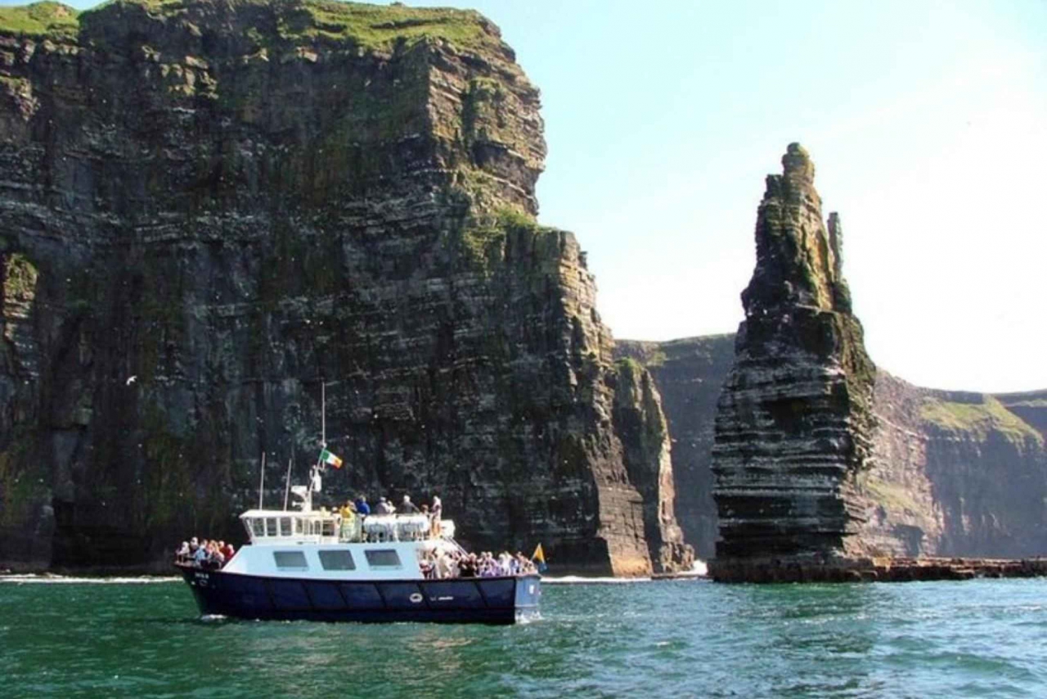 Depuis Dublin : les falaises de Moher, le Bird of Prey et la grotte d'Aillwee